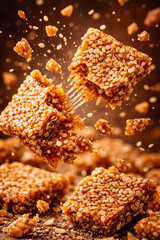 Traditional Makar Sankranti Tilgul Sesame Jaggery Sweets