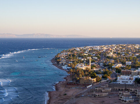 View of Dahab, Egypt