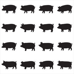 Pigs Svg Clipart
