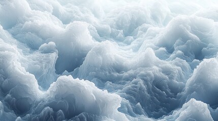 Abstract cloudscape, aerial view, textured sky, light and shadow, background for design