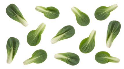 Organic baby bok choy greens healthy vegetables food group