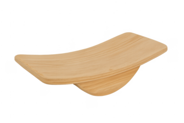 Wooden balance board for children's healthy play