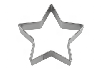 Metal five-pointed star cookie cutter baking tool