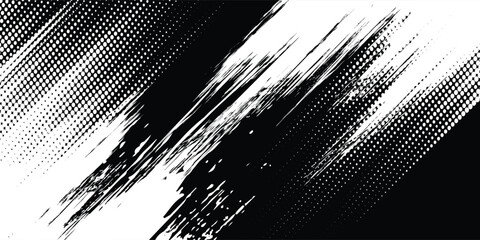 Abstract background with slash line dot pattern