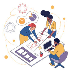 Team collaboration on digital design