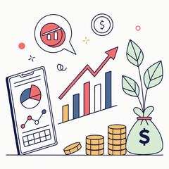 Business growth and financial success