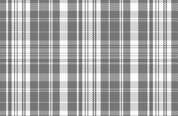 Black White Seamless Plaid Pattern Background for Fabric, Textile, Shirt, Tablecloth