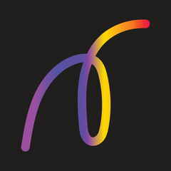 Colorful Memphis Abstract Pattern Background