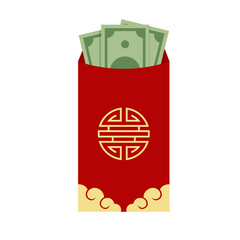 Chinese New Year Envelope Red