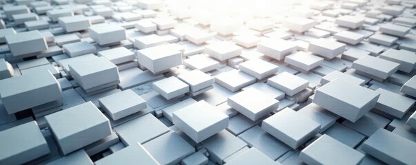 Layered halftone squares background Abstract gray and white geometric design , halftone, modern