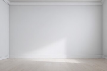 Minimalist empty room with natural light, perfect for creative interior design, home renovation projects, or modern space planning inspiration.