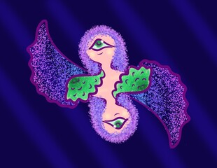 Angel Playing Card style 