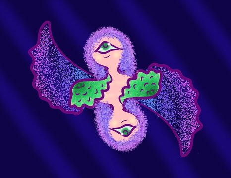 Angel Playing Card style 