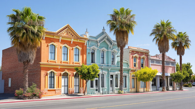 Fullerton California downtown historic district