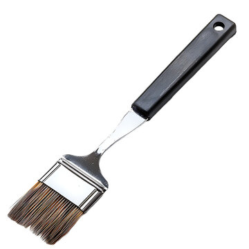 Stainless Steel Grill Basting Brush Isolated On Transparent Background