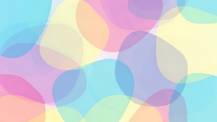 Abstract background with pastel colors creating a sense of tranquility and calmness