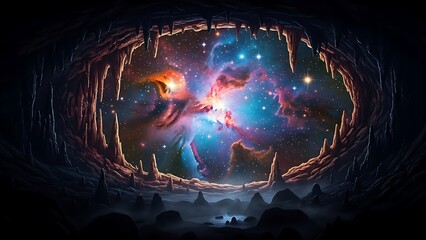 Celestial gateway to the cosmos
