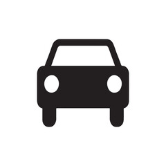 Obraz premium car isolated on white background vector icon