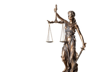 The Statue of Justice, lady justice or Iustitia