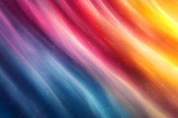 Dynamic colorful light streaks in a vibrant spectrum of blue, pink, and glowing orange hues