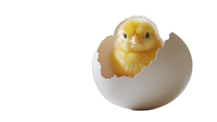 baby chicken and egg