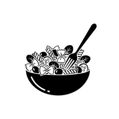 Bowl of mixed nuts isolated on transparent background, Vector