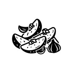 Freshly sliced kiwi fruit isolated on transparent background, Vector