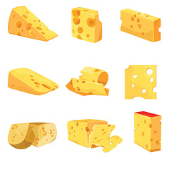 collection of cheese