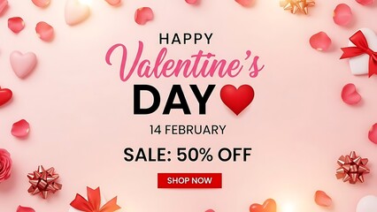 Valentine's day sale 50 off happy valentine's day discounts and offers