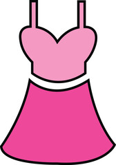 Pink strapless dress icon pink dress fashion