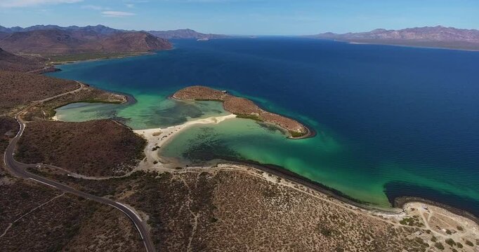Playas de Mulege Baja California Sur Mexico aguas turqueza y lugares paradisiacos