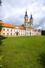 Obraz premium Jasov Abbey historical baroque architecture standing in Slovakia