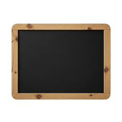 Obraz premium Wooden chalkboard isolated on transparent background