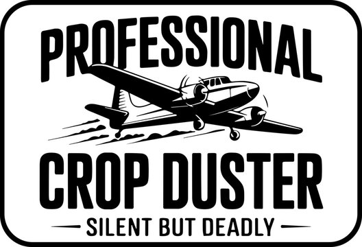Professional Crop Duster SVG PNG, Aviation SVG, Airplane Design svg, Adult SVG