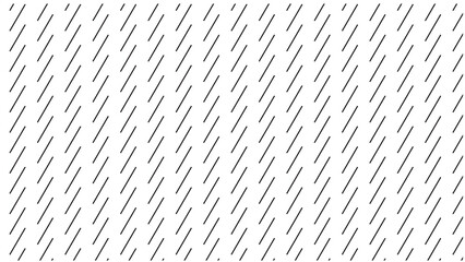 Minimalist Repeating Pattern of Black Diagonal Slash Lines on White Background for Modern Textures