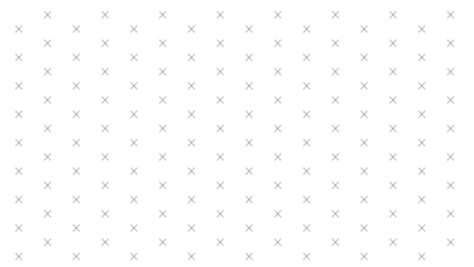 Dense geometric pattern of black X marks in an offset grid arrangement for minimalist backgrounds.