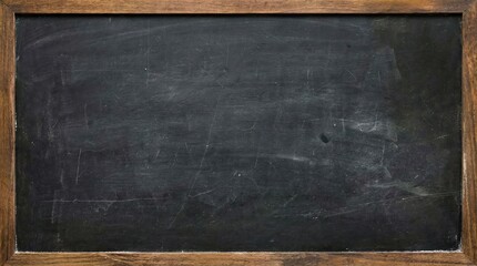 Blackboard Chalk Texture, Blank School Board, Grunge Education Wall - Classroom Background