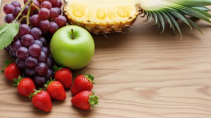 Editorial-style fruit still life with clean background and controlled lighting