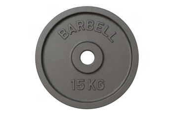Barbell 15 kg weight plate for strength training