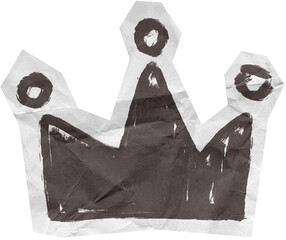 Hand Drawn Doodle Scrapbook Cut Out Elements Black and White