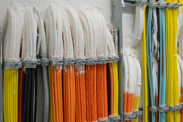 RJ45 Kupferkabel - Netzwerkkabel Verteilung von einem Rechenzentrum zum anderen Rechenzentrum