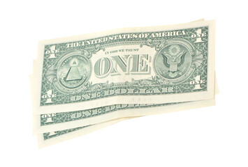 Money dollar isolated
