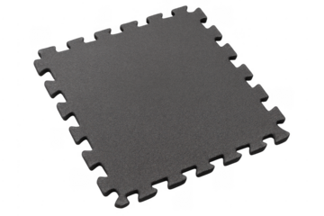 Black foam gym floor interlocking puzzle mat tile