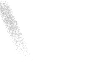A dynamic stream of white particles falling diagonally