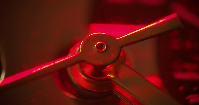 Details of a sports wristwatch