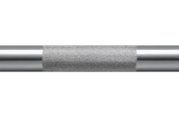 Barbell grip knurling texture on transparent background