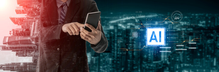 AI core technology presented with digital circuit connections, symbolizing AI systems, processing power, and integration into modern digital platforms Vouch