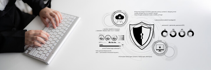 Cyber security protects against breaches, hacks, and network attacks using strong infrastructure...