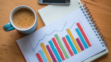 home business communicator set on white wood