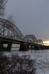 bridge over the river